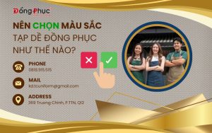 Nên Chọn Màu Sắc Tạp Dề Đồng Phục Như Thế Nào Để Hợp Phong Cách Quán?