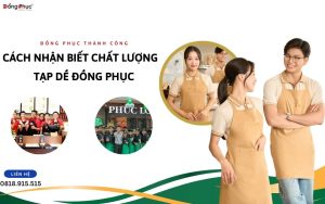 Cách Nhận Biết Chất Lượng Thật Của Tạp Dề Đồng Phục