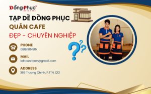 Tạp Dề Đồng Phục: Lý Do Nên Sử Dụng Trong Các Quán Cafe