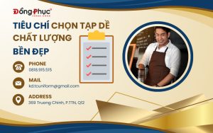 Tạp Dề Đồng Phục Và Những Tiêu Chí Cần Biết Khi Lựa Chọn