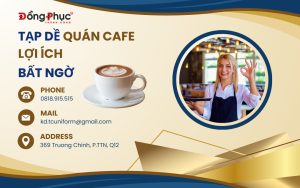 Tạp Dề Quán Cafe Có Cần Thiết Không? Những Lợi Ích Đáng Kinh Ngạc