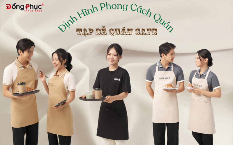 Tạp Dề Quán Cafe Có Cần Thiết Không? Những Lợi Ích Đáng Kinh Ngạc 11 Tạp dề quán cafe đẹp và phong cách