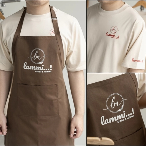 Chọn màu sắc tạp dề đồng phục quán Cafe 