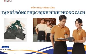 Cách Tạo Phong Cách Riêng Với Tạp Dề Đồng Phục