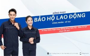In hay thêu logo may đồng phục bảo hộ – Đâu là lựa chọn tối ưu?