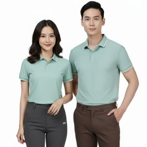 Áo Thun Đồng Phục Màu Xanh Mint TCS05