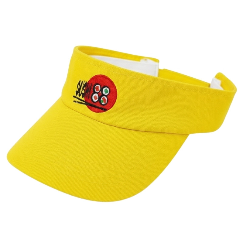 nón đồng phục thêu logo Shusi - ảnh chụp bên trái