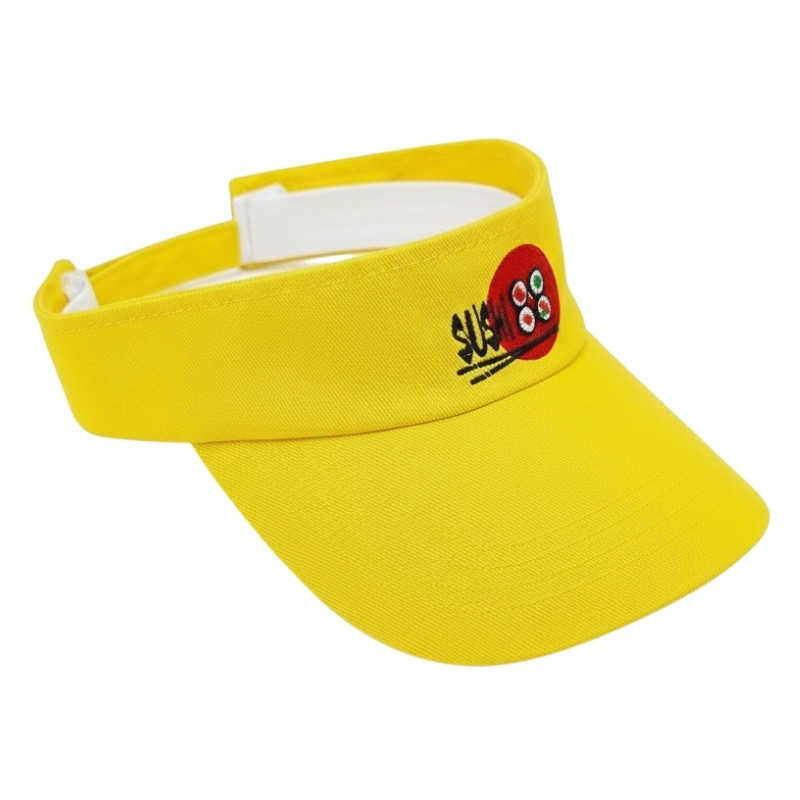 nón đồng phục thêu logo Shusi - ảnh chụp bên phải