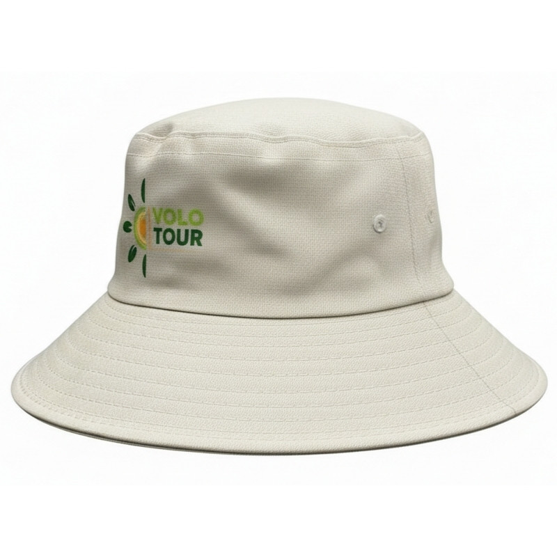 nón tai bèo đồng phục in logo - ảnh chụp bên trái