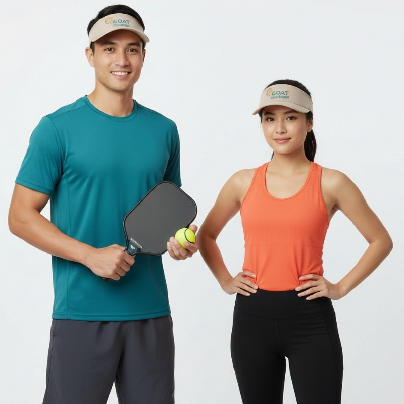 nón đồng phục thêu logo Pickleball - ảnh chụp mẫu