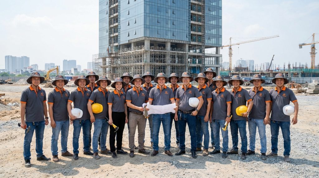 Nón tai bèo đồng phục