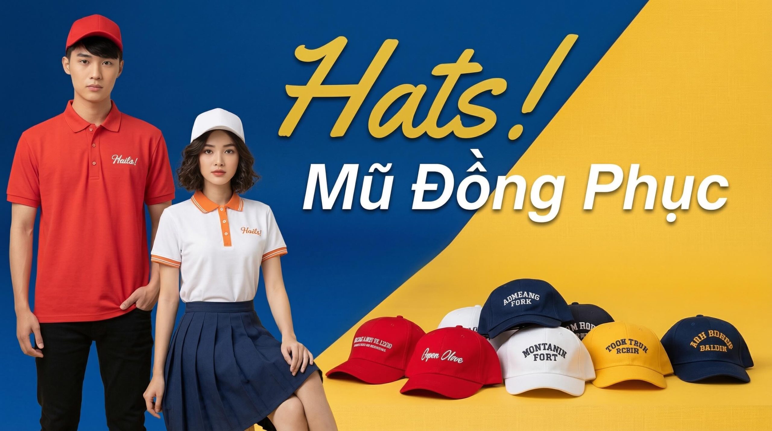 Nón đồng phục quảng cáo