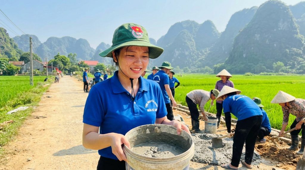 Nón tai bèo tình nguyện