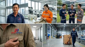 Áo Bảo Hộ Lao Động Công Nhân