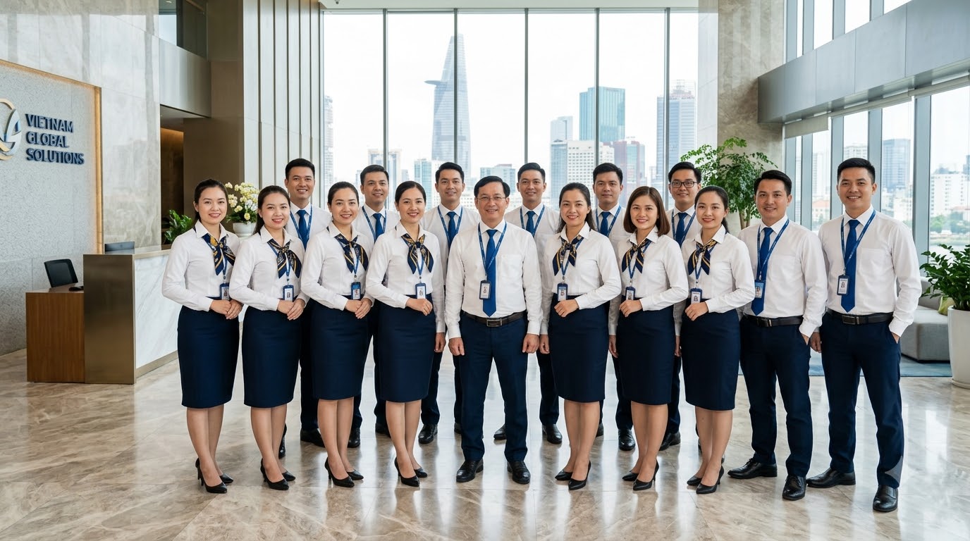 Hướng dẫn đo size áo sơ mi đồng phục chuẩn cho cả công ty 6 Size áo sơ mi đồng phục