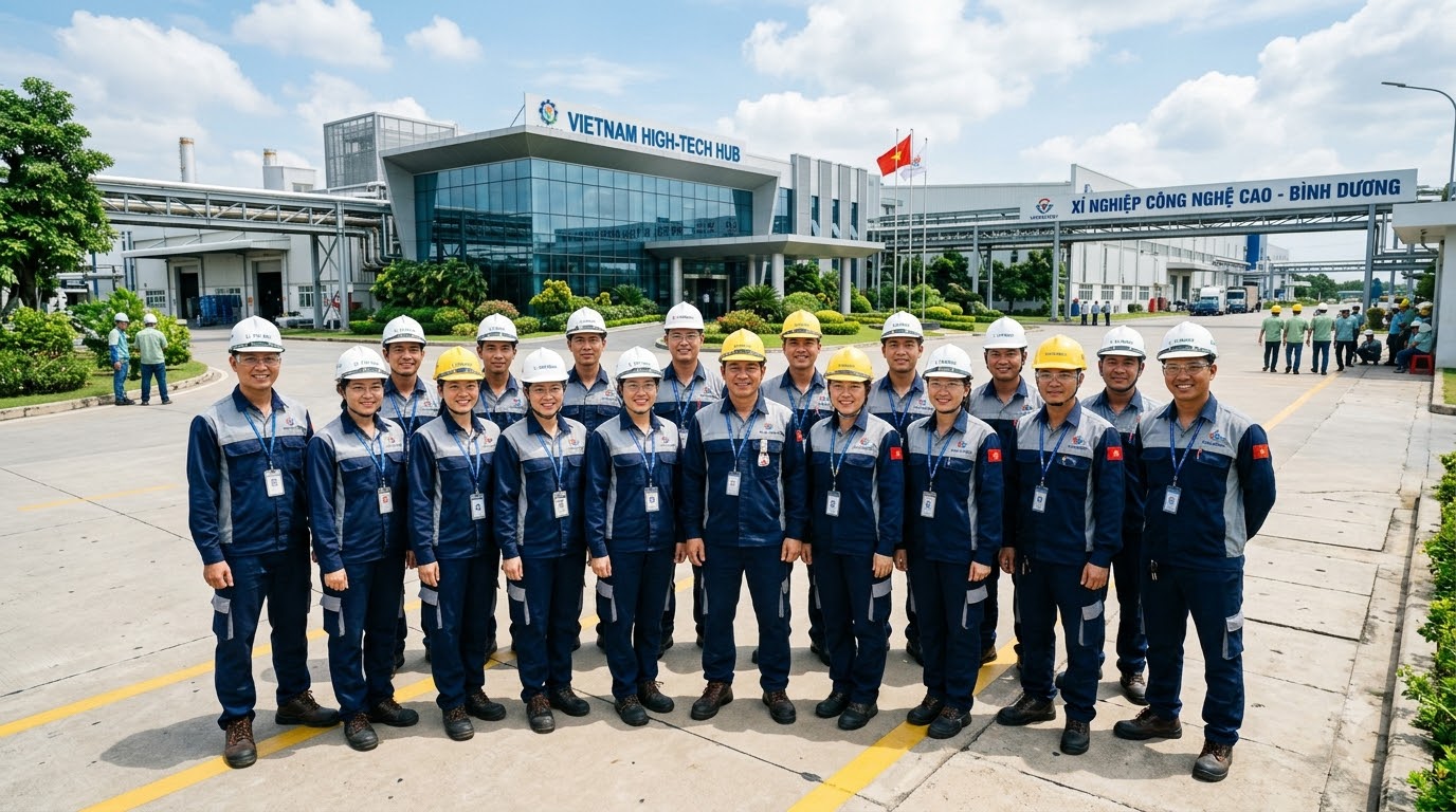 Cách chọn đồng phục bảo hộ công nhân khu công nghiệp chuẩn an toàn lao động 5 đồng phục bảo hộ công nhân