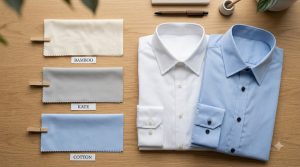 Cách chọn vải áo sơ mi đồng phục công sở: cotton, kate hay bamboo?