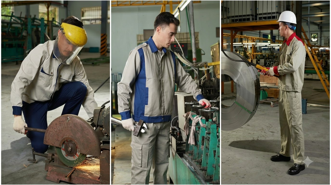 tiêu chuẩn đồng phục bảo hộ