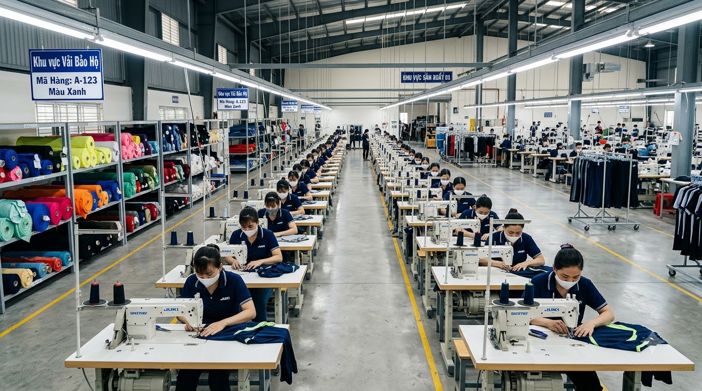 Cách chọn đồng phục bảo hộ công nhân khu công nghiệp chuẩn an toàn lao động 10 đồng phục bảo hộ công nhân