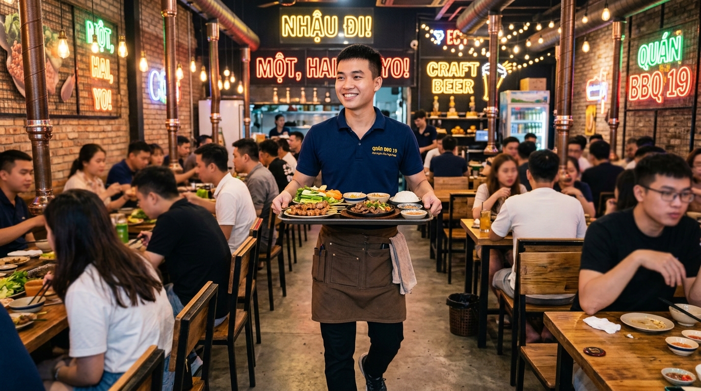 Tạp dề đồng phục