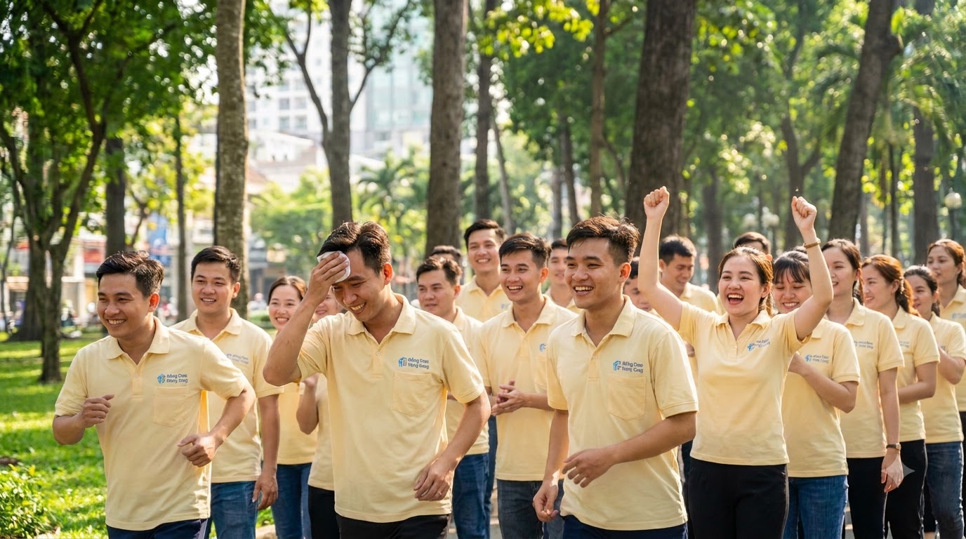 may đồng phục Bình Dương