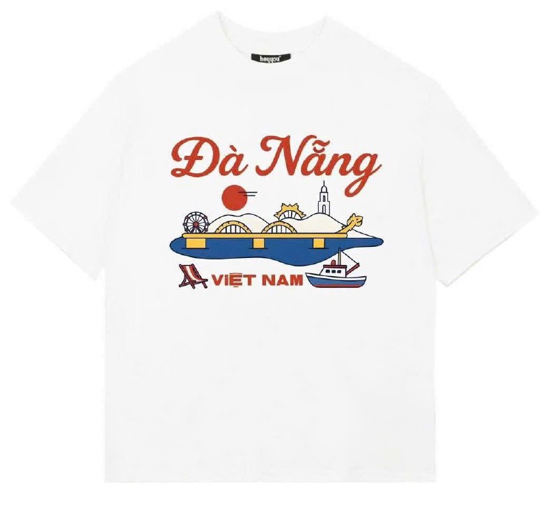 Áo Thun Du Lịch Theo Yêu Cầu: In Địa Danh, Logo Đoàn và Đặt Số Lượng Lớn 6 áo thun du lịch in địa danh Đà Nẵng