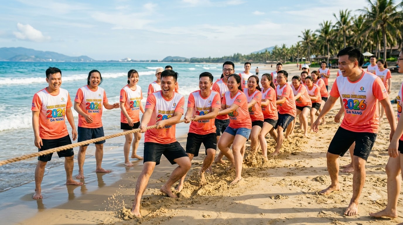 Áo thun team building