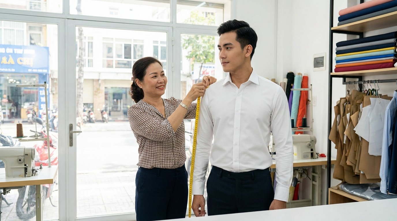 May áo sơ mi đồng phục tphcm 