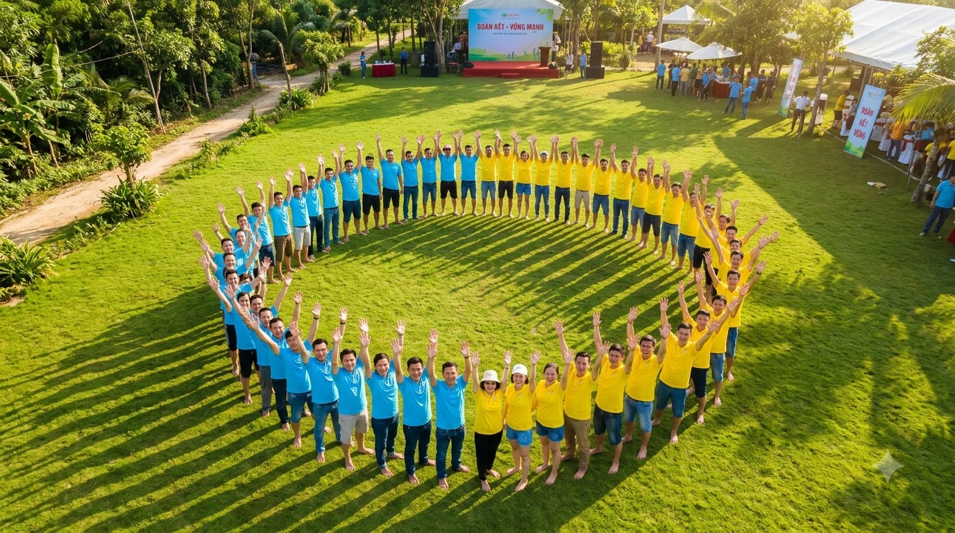 Áo thun team building