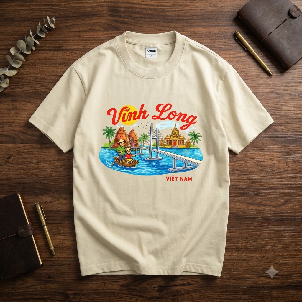 Áo thun du lịch theo yêu cầu