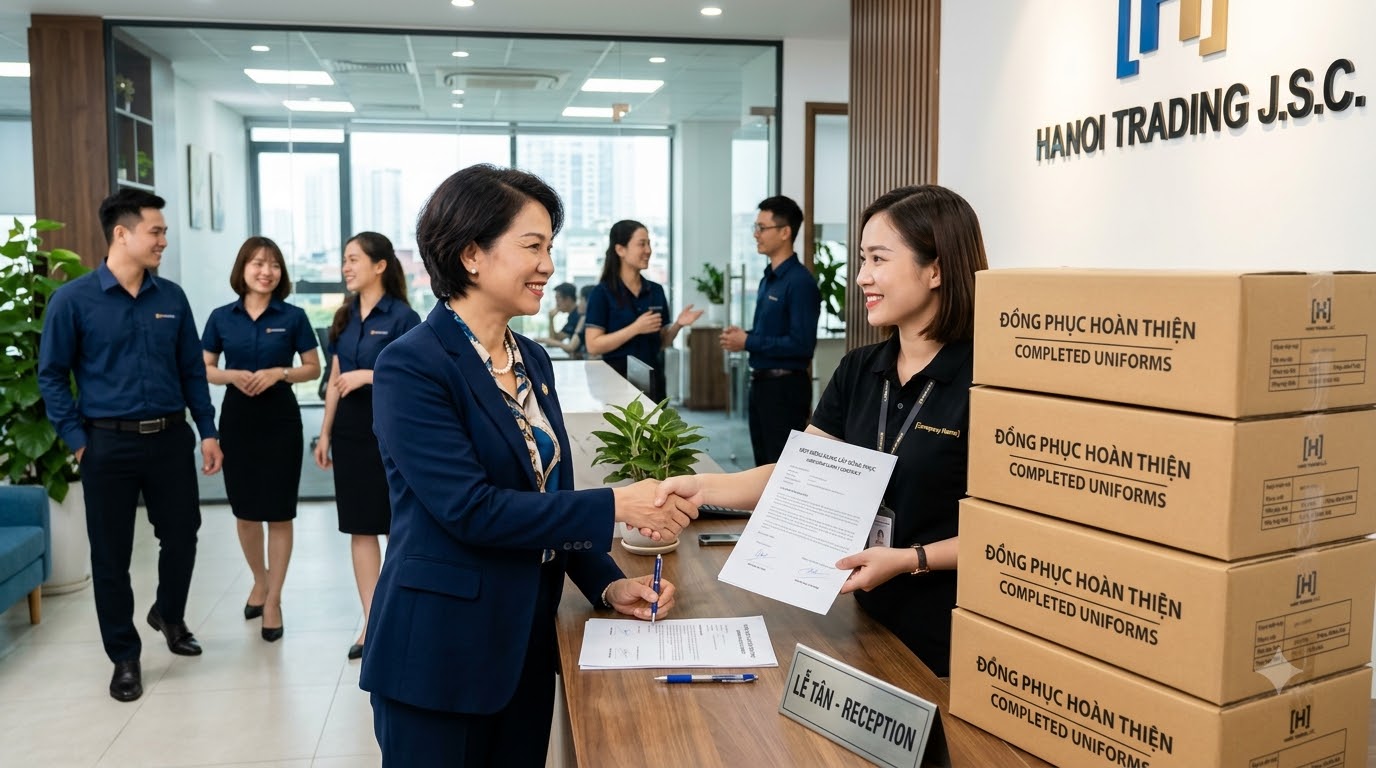 Kinh nghiệm đặt may đồng phục TPHCM: quy trình 5 bước chuẩn 12 Đặt may đồng phục TPHCM