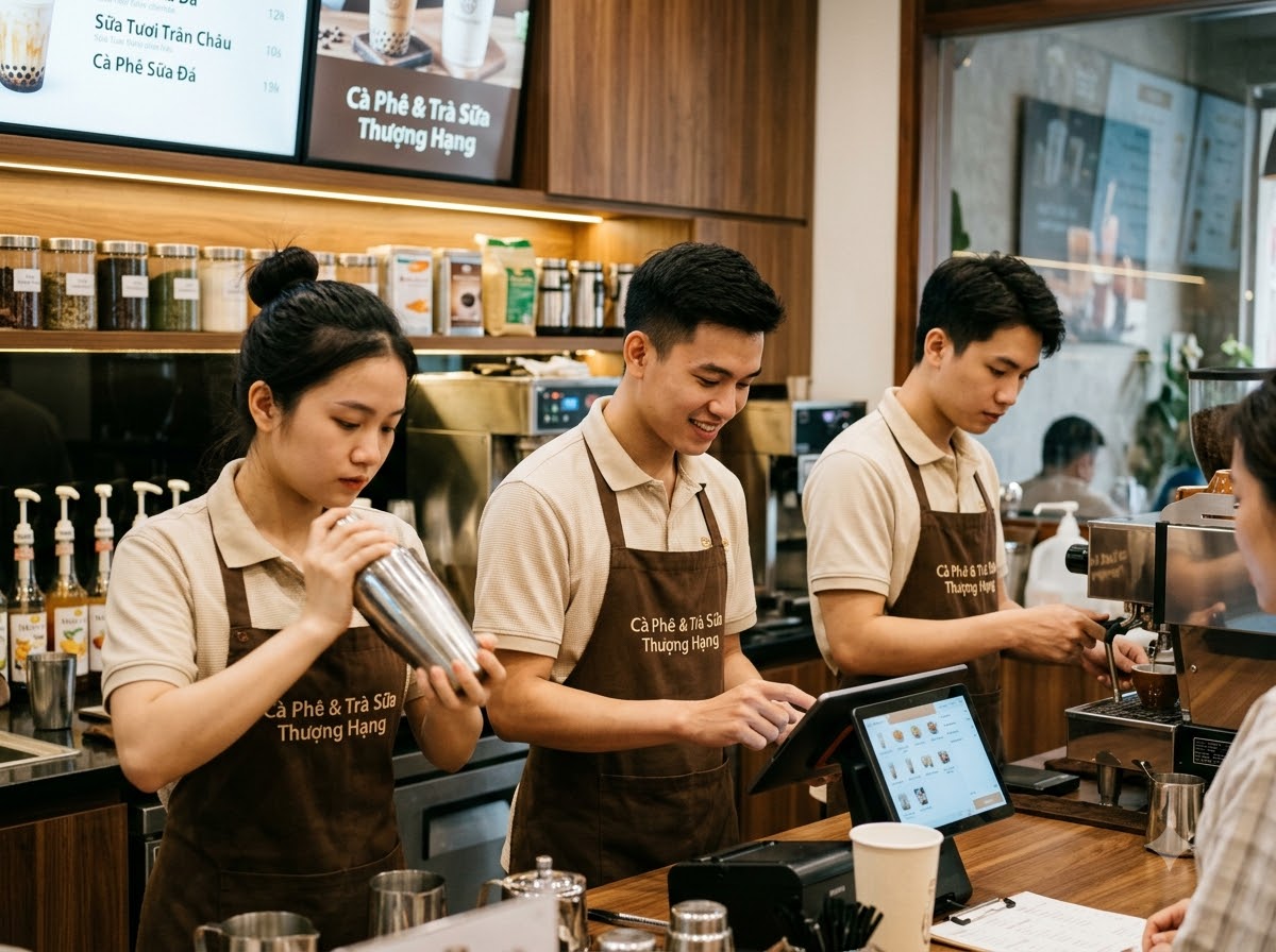 Đồng Phục Trà Sữa