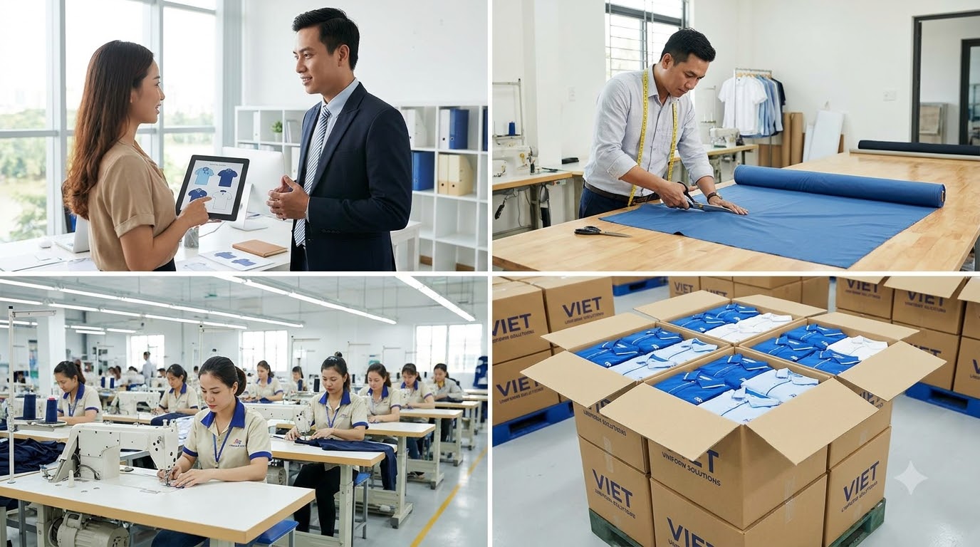May Đồng Phục Bình Phước